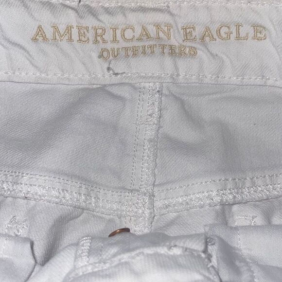 American Eagle Outfitters‎ Womens Tomgirl Button-Fly Straight-Leg Jeans Size 6 - Picture 7 of 12